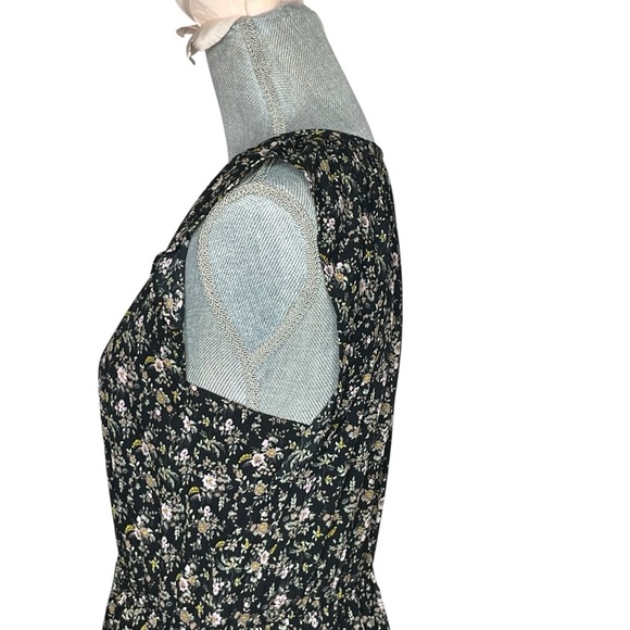 J. Crew Mercantile cap-sleeve midi dress superbloom size S - Picture 8 of 13